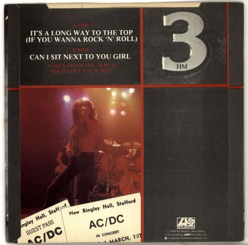 AC/DC It's A Long Way To The Top UK 7